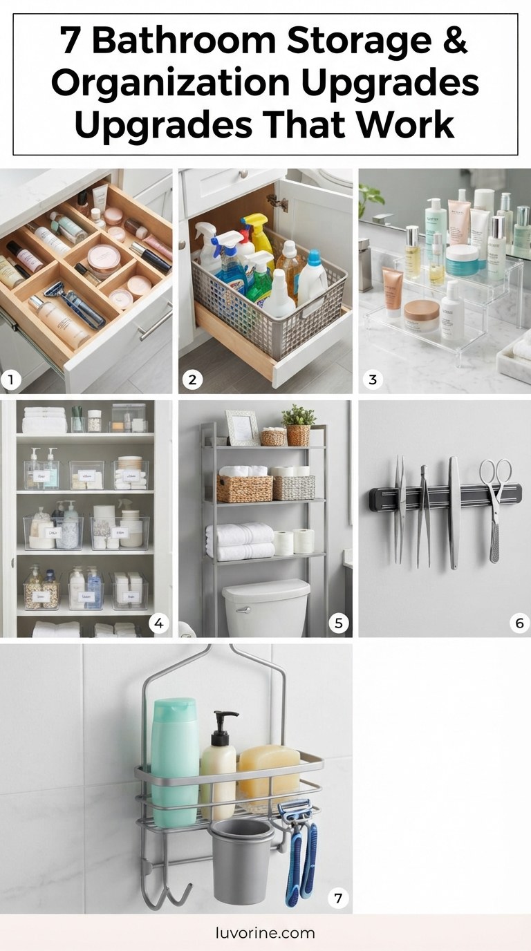 7 Bathroom Storage & Organization Upgrades That Work