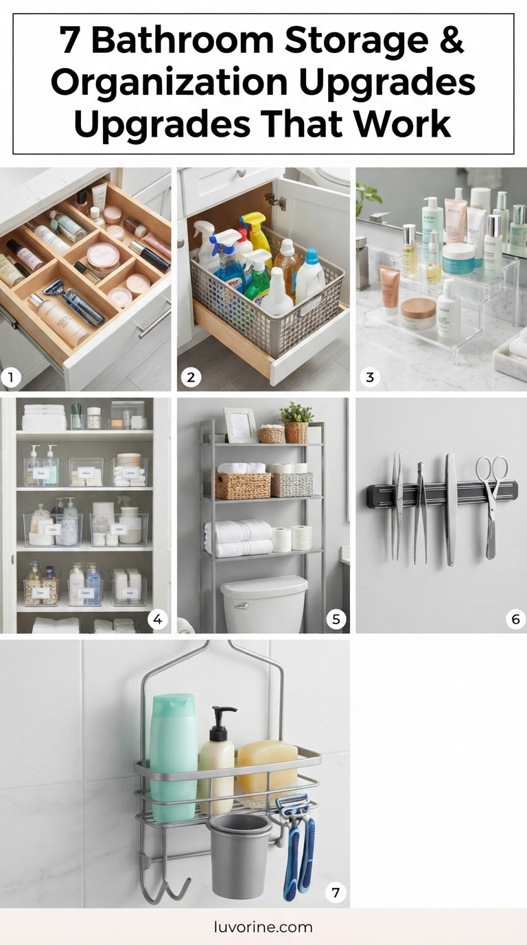 7 Bathroom Storage & Organization Upgrades That Work