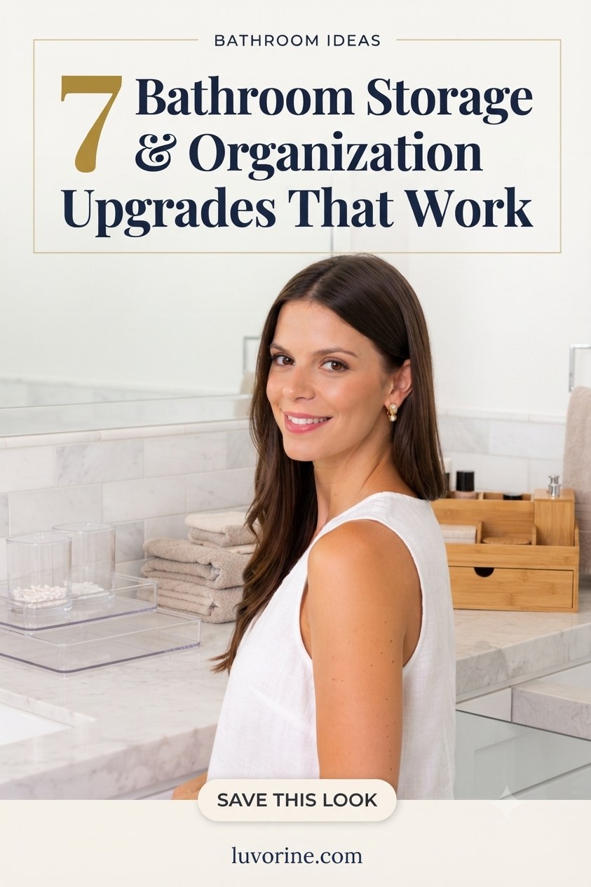 7 Bathroom Storage & Organization Upgrades That Work