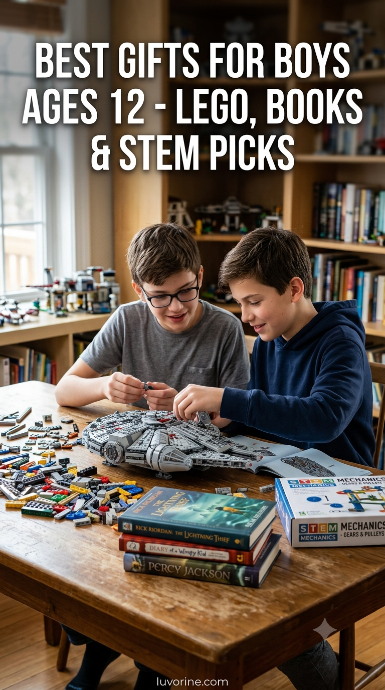 Best Gifts For Boys Ages 12 - Lego, Books & Stem Picks