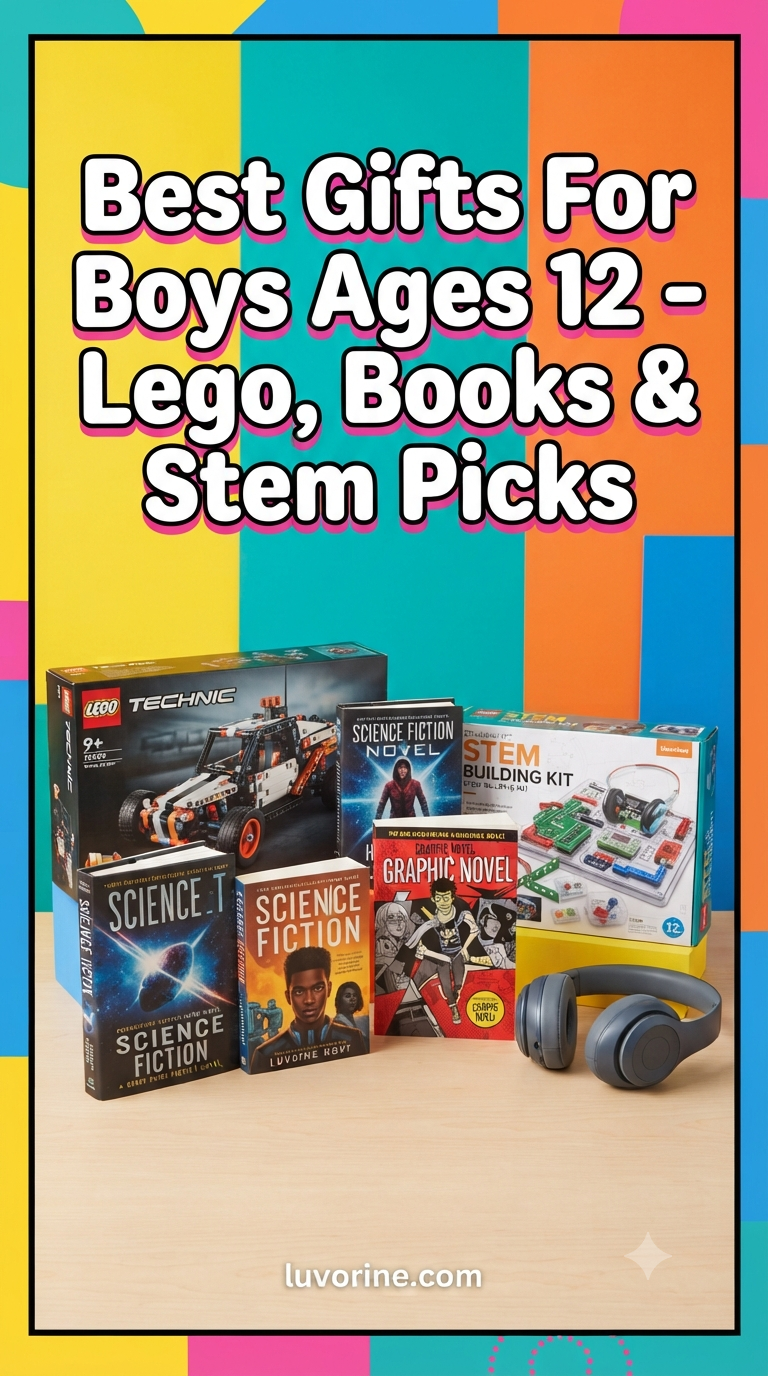 Best Gifts For Boys Ages 12 - Lego, Books & Stem Picks