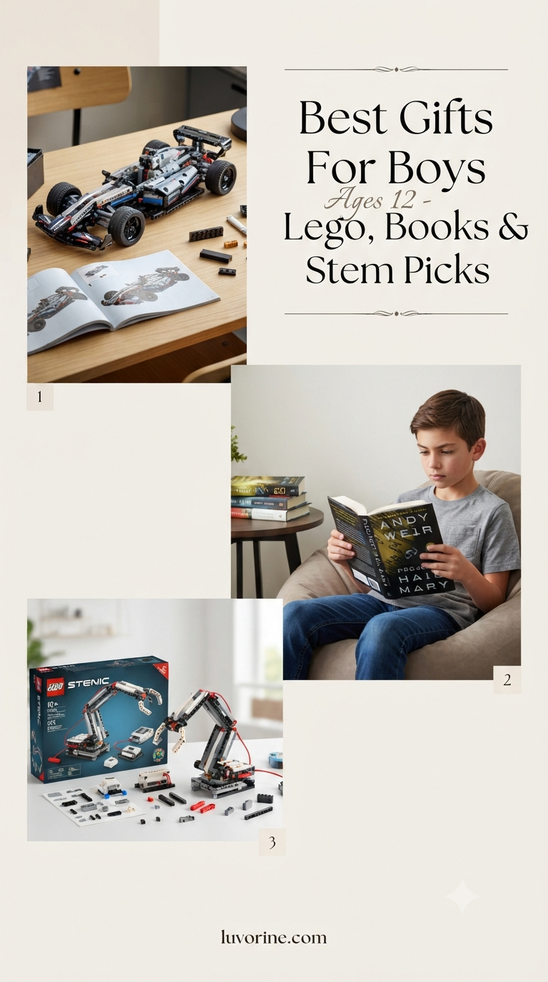 Best Gifts For Boys Ages 12 - Lego, Books & Stem Picks