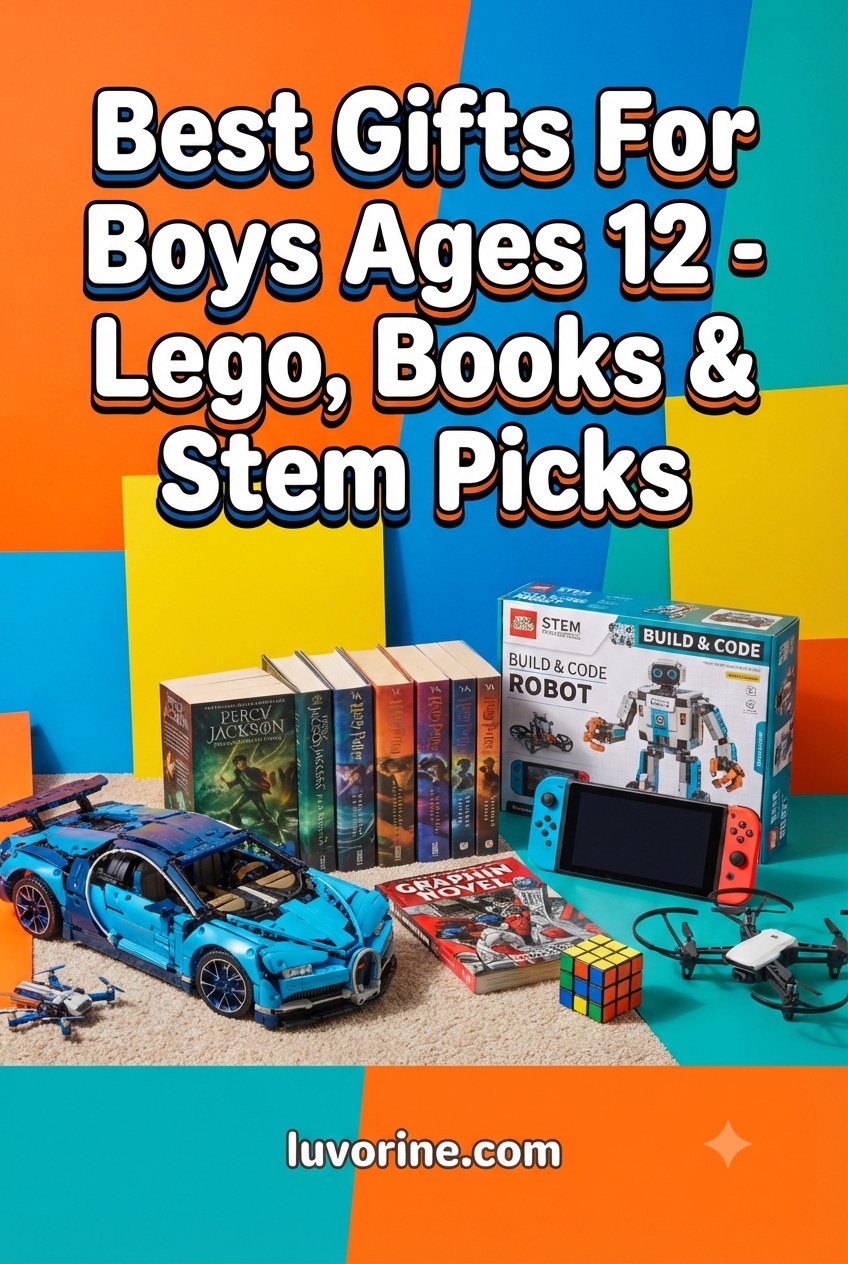 Best Gifts For Boys Ages 12 - Lego, Books & Stem Picks