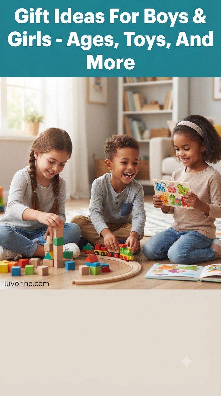 Gift Ideas For Boys & Girls - Ages, Toys, And More