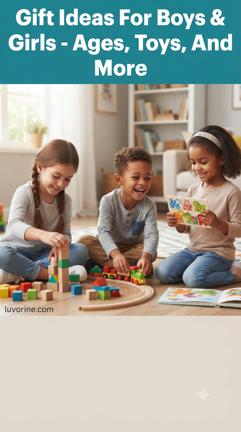Gift Ideas For Boys & Girls - Ages, Toys, And More