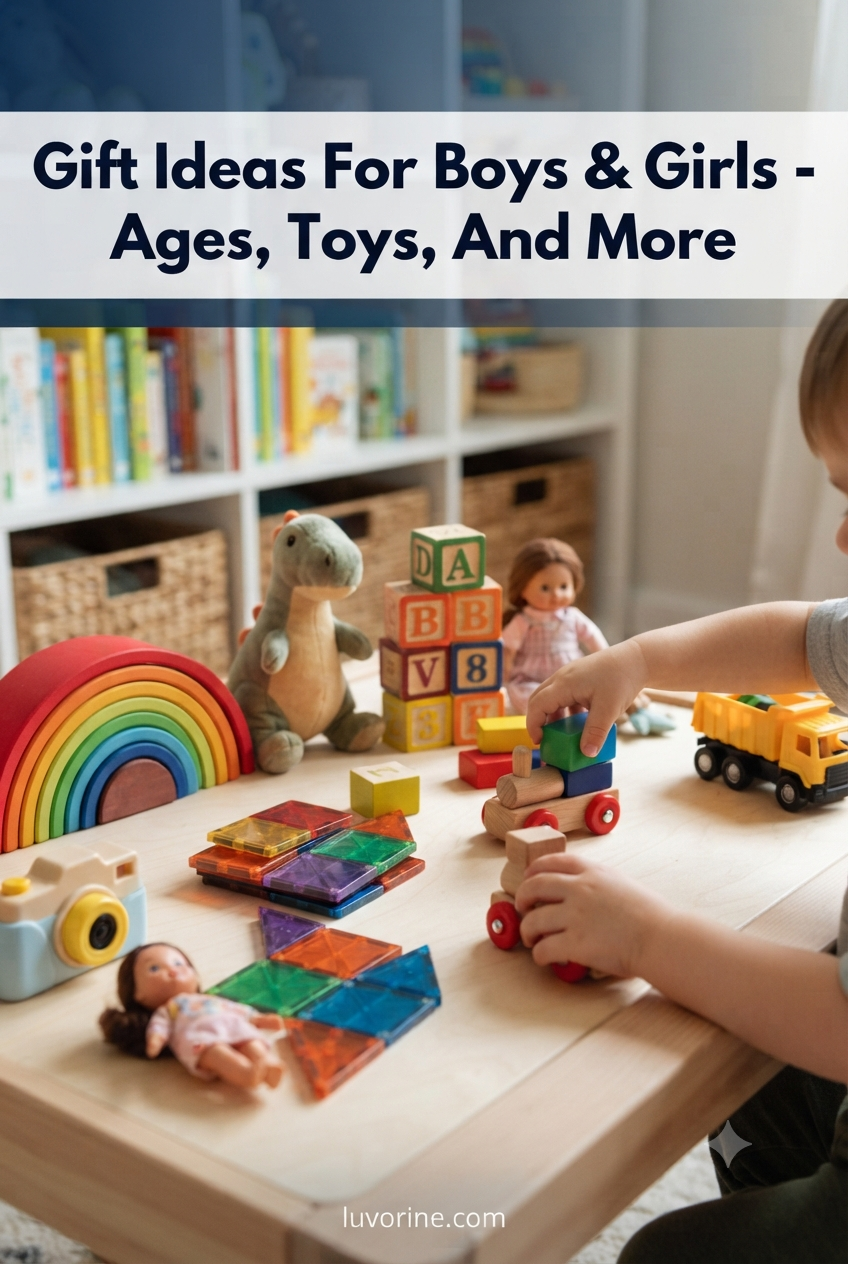 Gift Ideas For Boys & Girls - Ages, Toys, And More