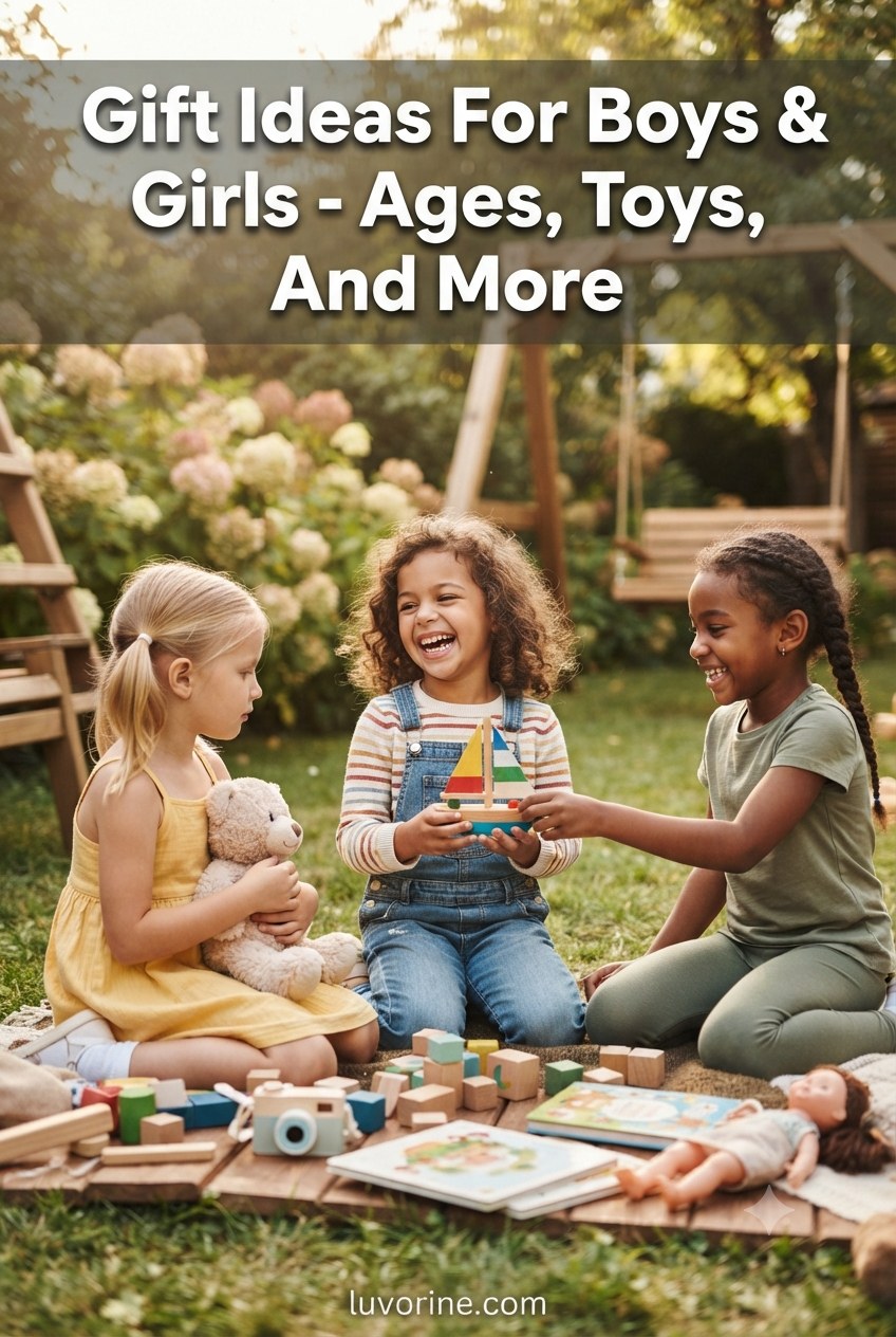 Gift Ideas For Boys & Girls - Ages, Toys, And More