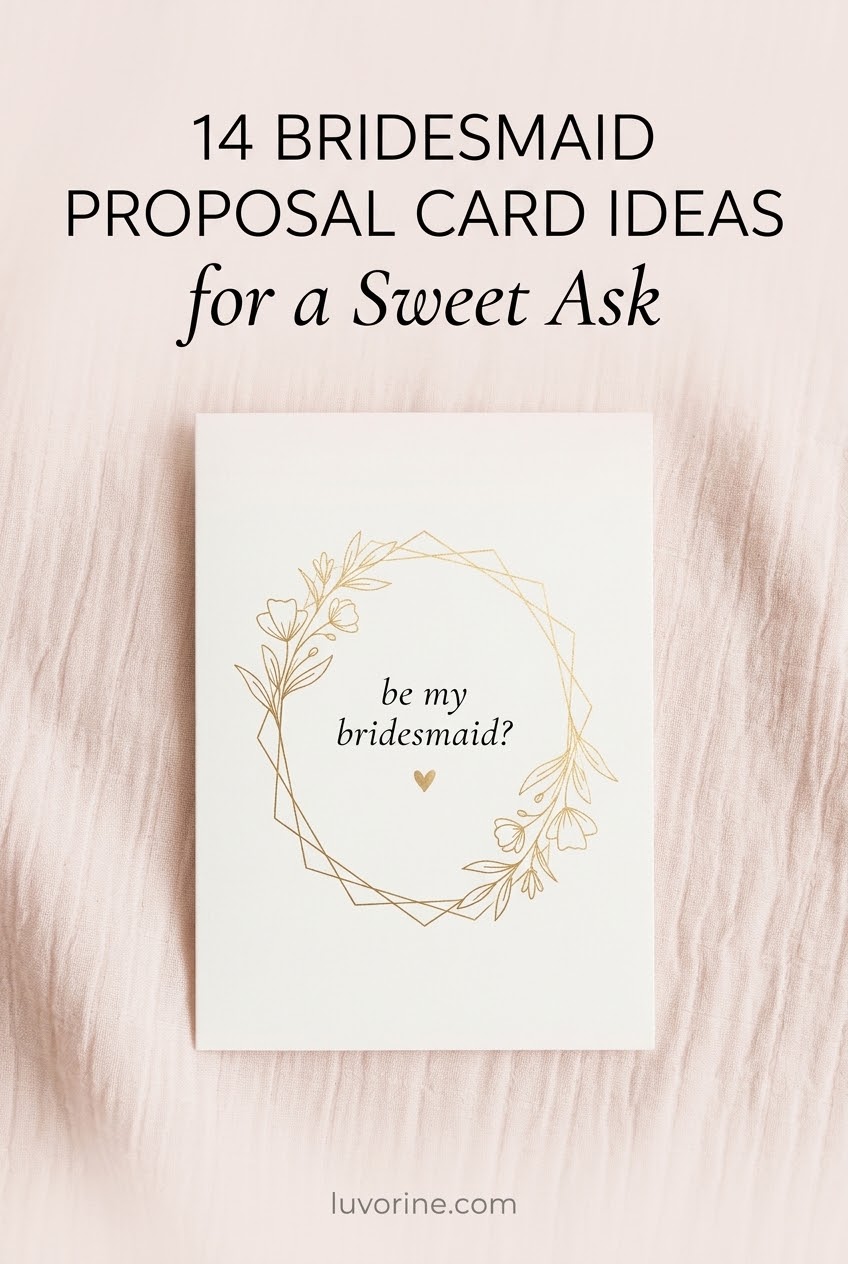 14 Bridesmaid Proposal Card Ideas for a Sweet Ask