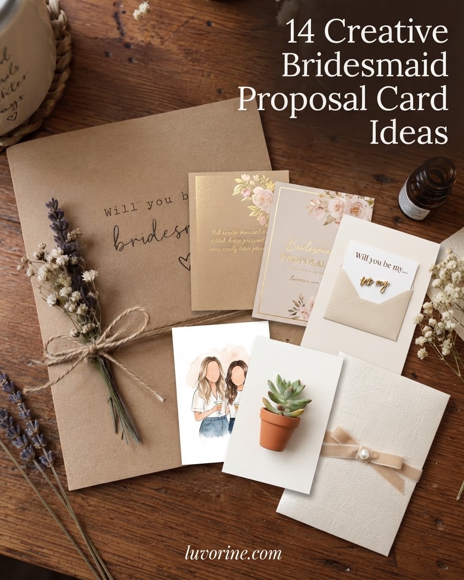 14 Creative Bridesmaid Proposal Card Ideas