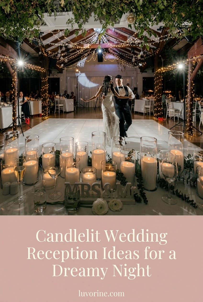 Candlelit Wedding Reception Ideas for a Dreamy Night
