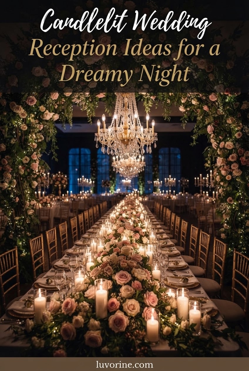 Candlelit Wedding Reception Ideas for a Dreamy Night