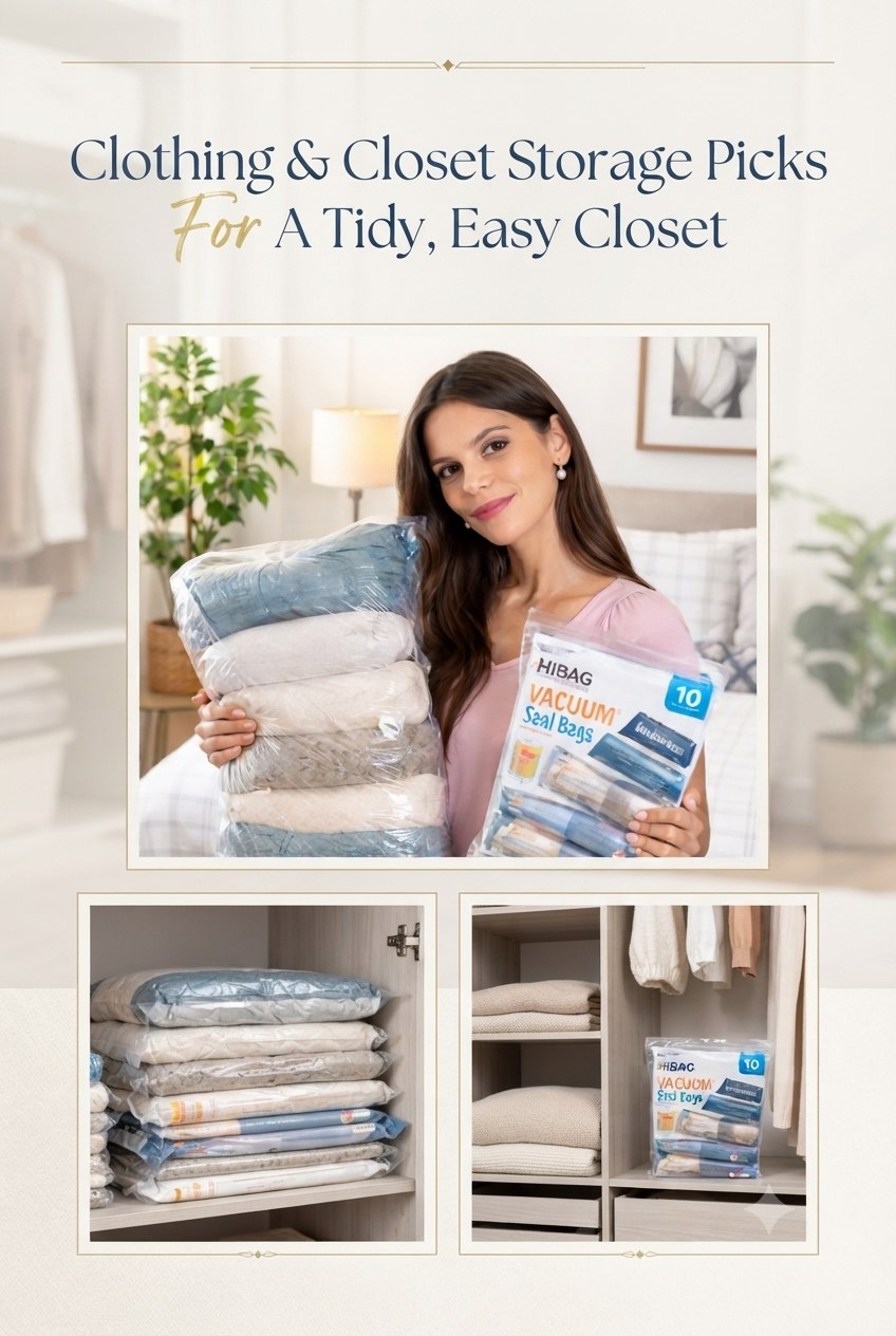 Clothing & Closet Storage Picks For A Tidy, Easy Closet