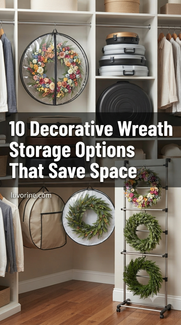 10 Decorative Wreath Storage Options That Save Space