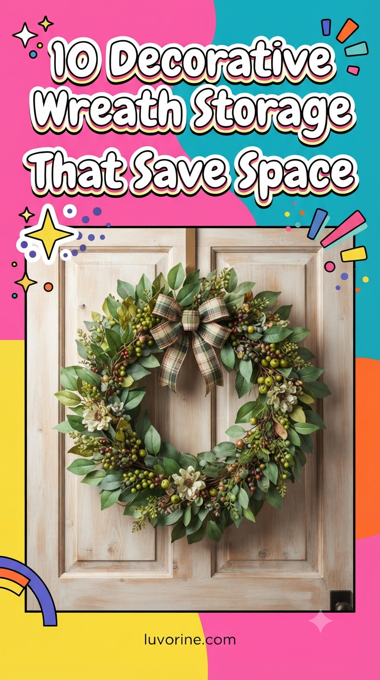 10 Decorative Wreath Storage Options That Save Space