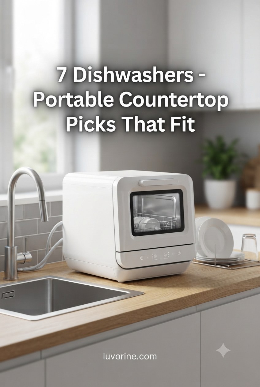 7 Dishwashers - Portable Countertop Picks That Fit