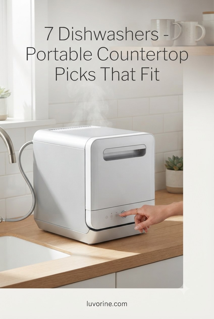7 Dishwashers - Portable Countertop Picks That Fit
