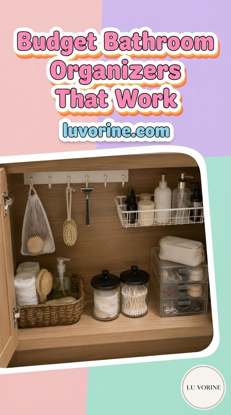 Budget Bathroom Organizers That Work