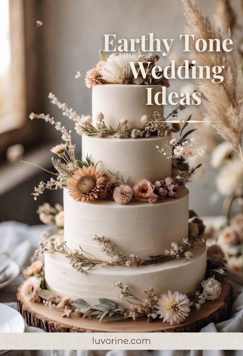 Earthy Tone Wedding Ideas