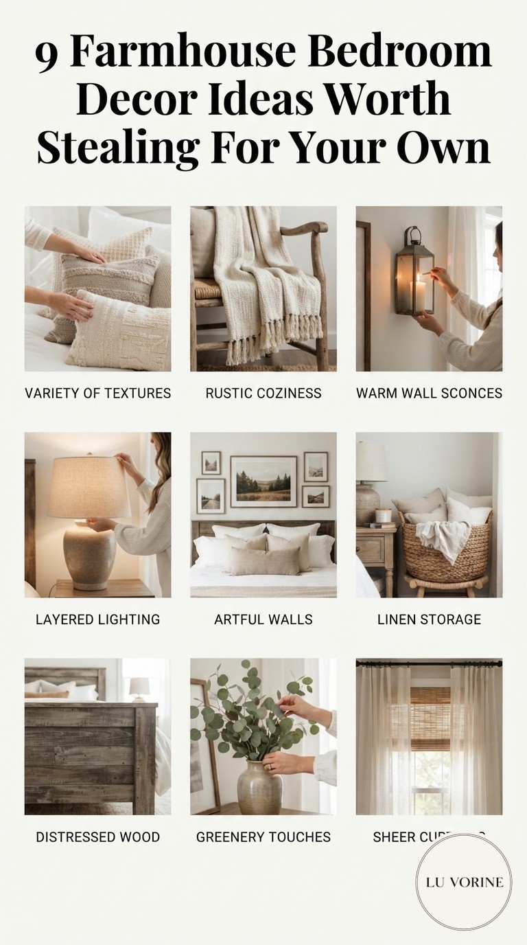 9 Farmhouse Bedroom Decor Ideas Worth Stealing For Your Own