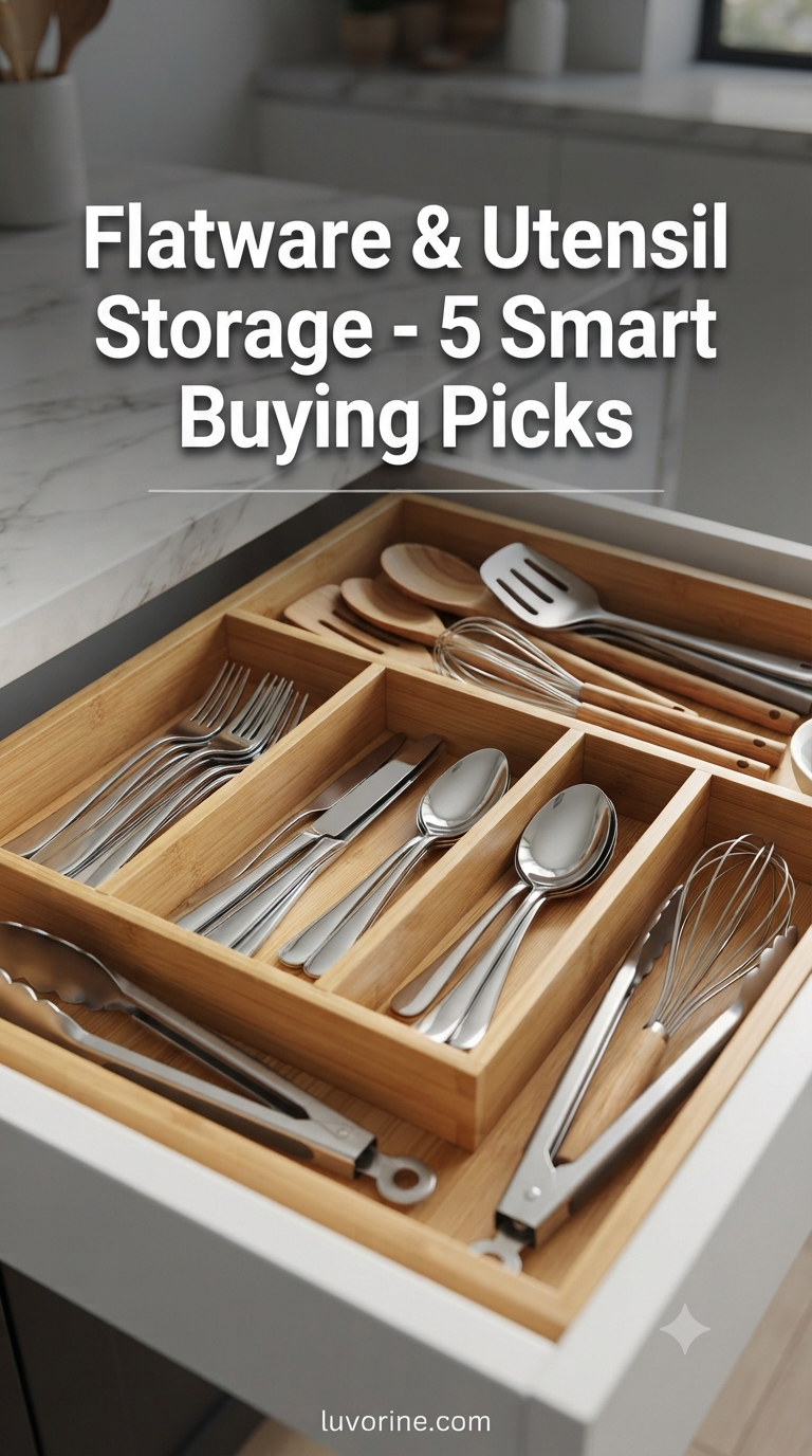 Flatware & Utensil Storage - 5 Smart Buying Picks