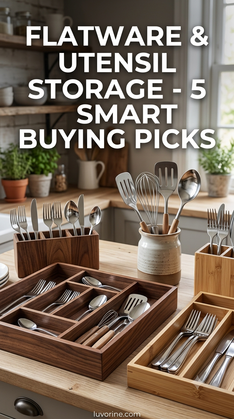 Flatware & Utensil Storage - 5 Smart Buying Picks