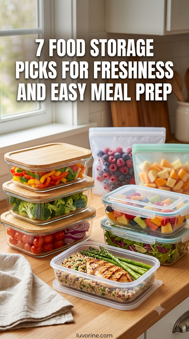 7 Food Storage Picks For Freshness And Easy Meal Prep