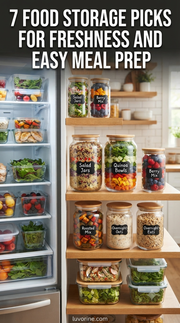 7 Food Storage Picks For Freshness And Easy Meal Prep