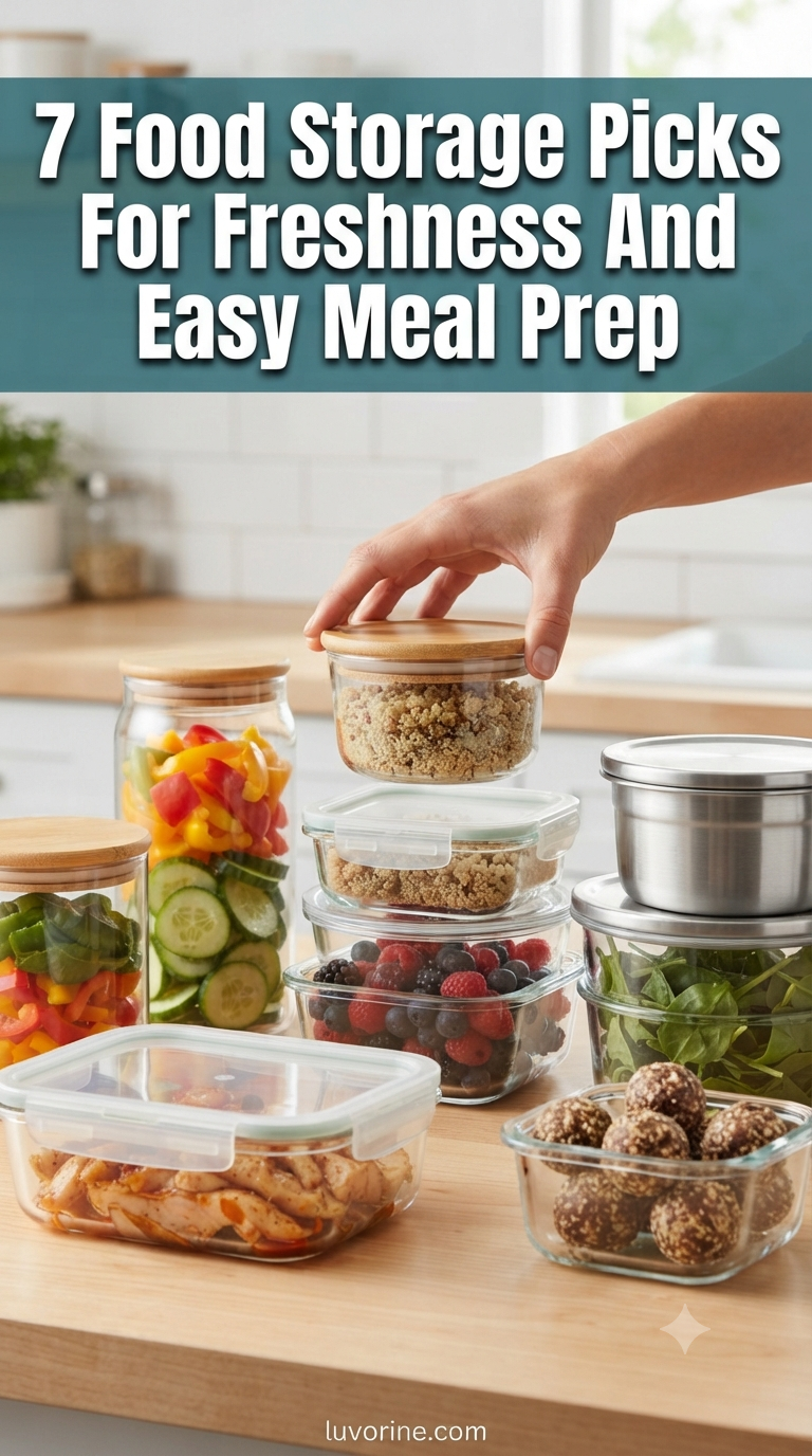 7 Food Storage Picks For Freshness And Easy Meal Prep