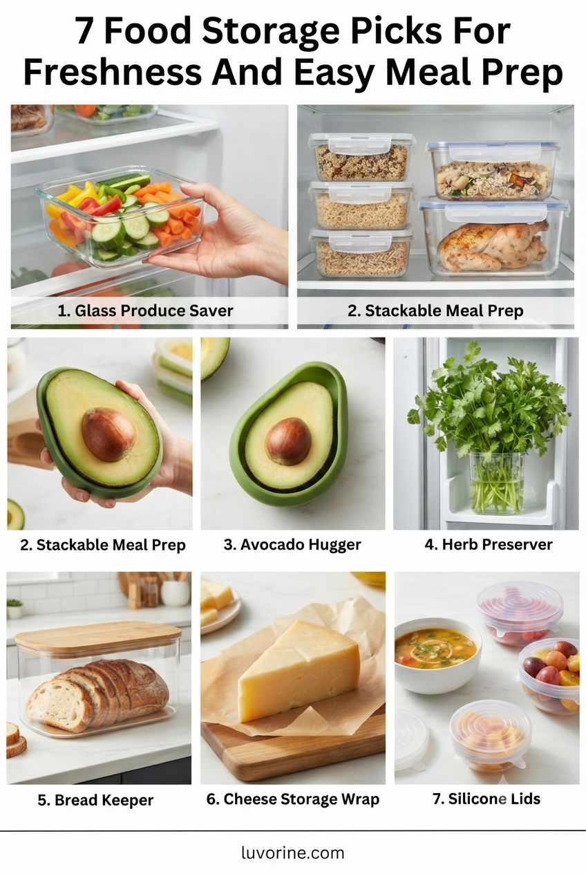 7 Food Storage Picks For Freshness And Easy Meal Prep