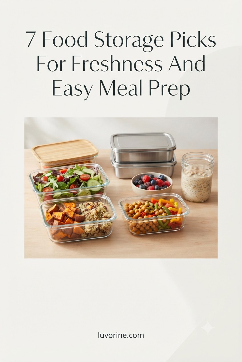 7 Food Storage Picks For Freshness And Easy Meal Prep