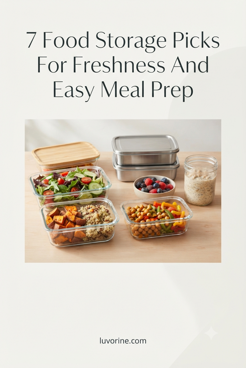 7 Food Storage Picks For Freshness And Easy Meal Prep