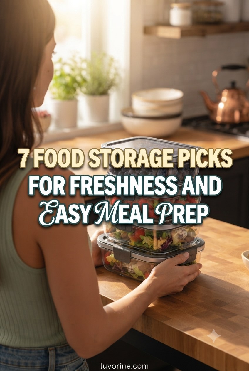 7 Food Storage Picks For Freshness And Easy Meal Prep