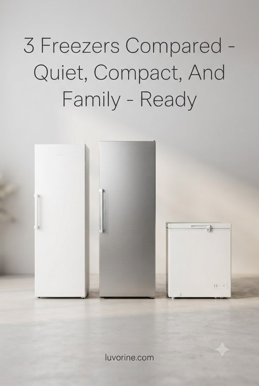 3 Freezers Compared - Quiet, Compact, And Family - Ready