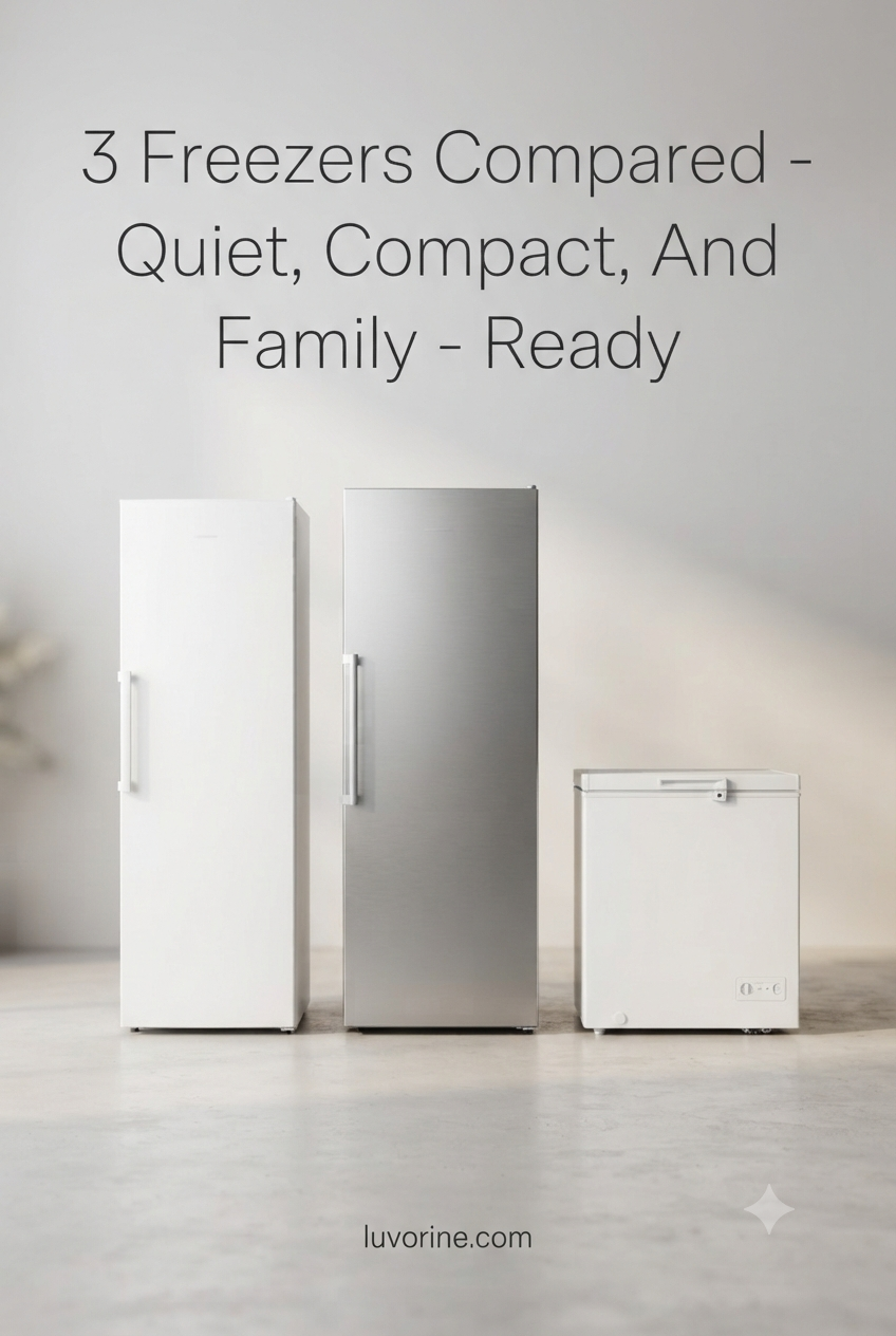 3 Freezers Compared - Quiet, Compact, And Family - Ready