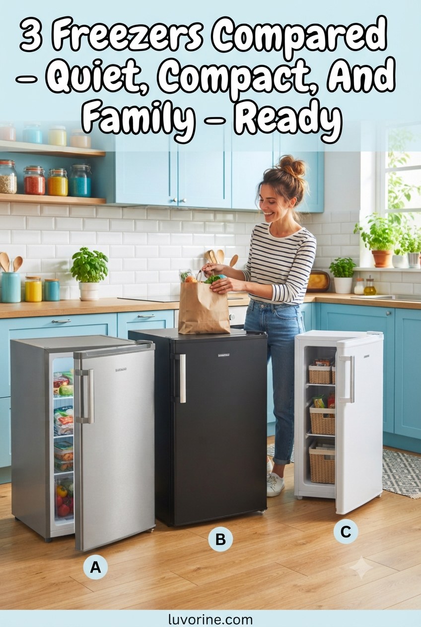 3 Freezers Compared - Quiet, Compact, And Family - Ready