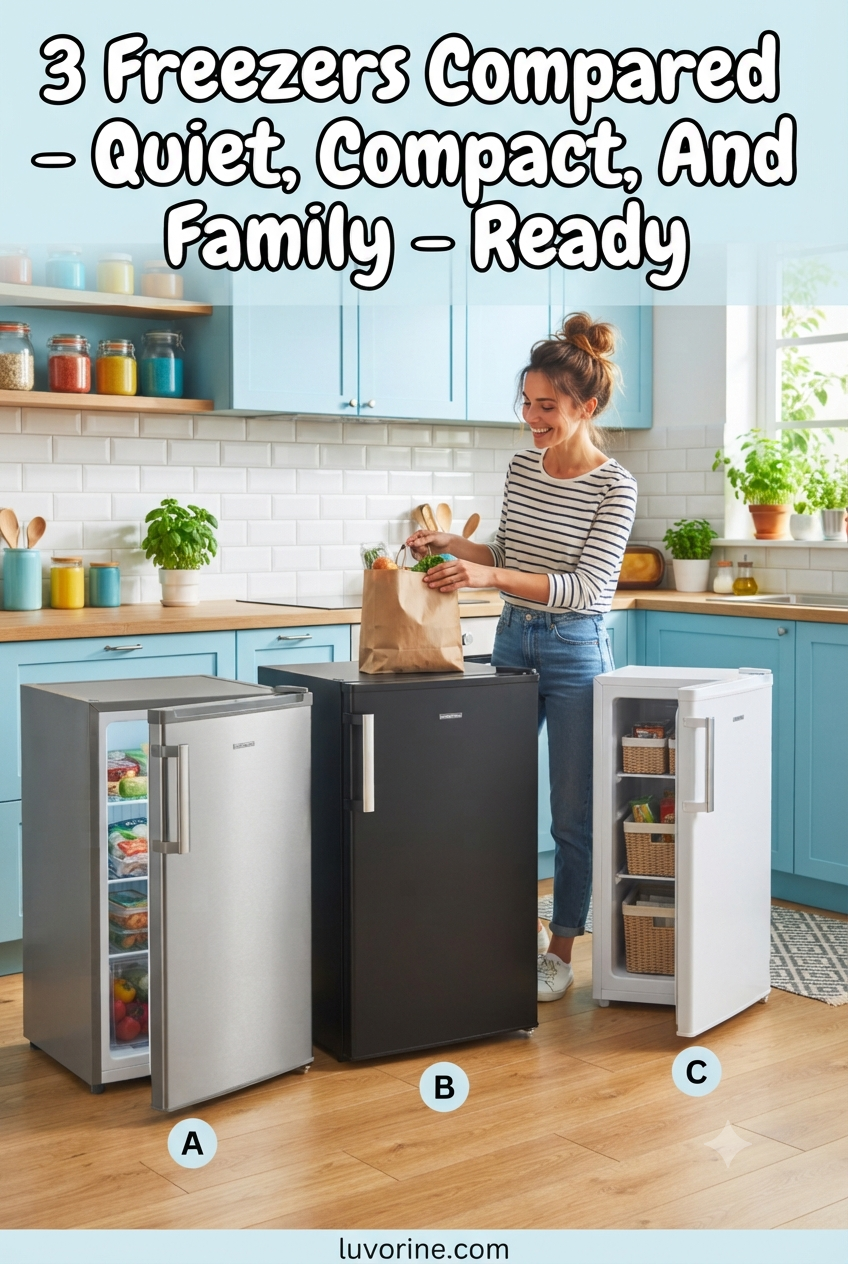 3 Freezers Compared - Quiet, Compact, And Family - Ready