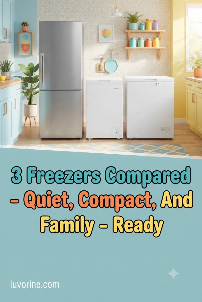3 Freezers Compared - Quiet, Compact, And Family - Ready