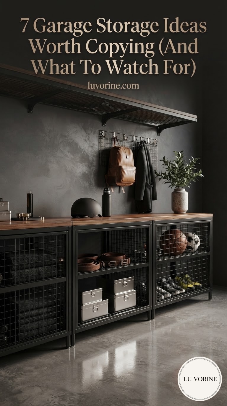 7 Garage Storage Ideas Worth Copying (And What To Watch For)