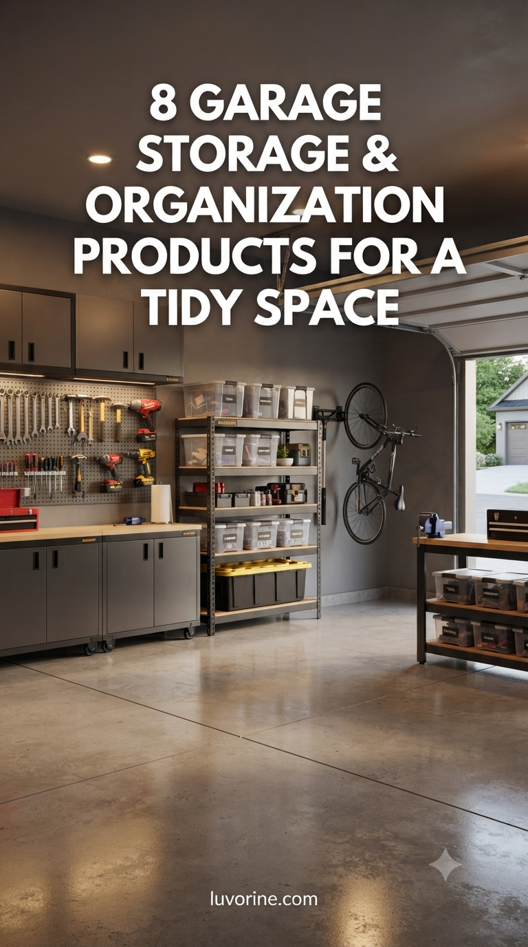 8 Garage Storage & Organization Products For A Tidy Space