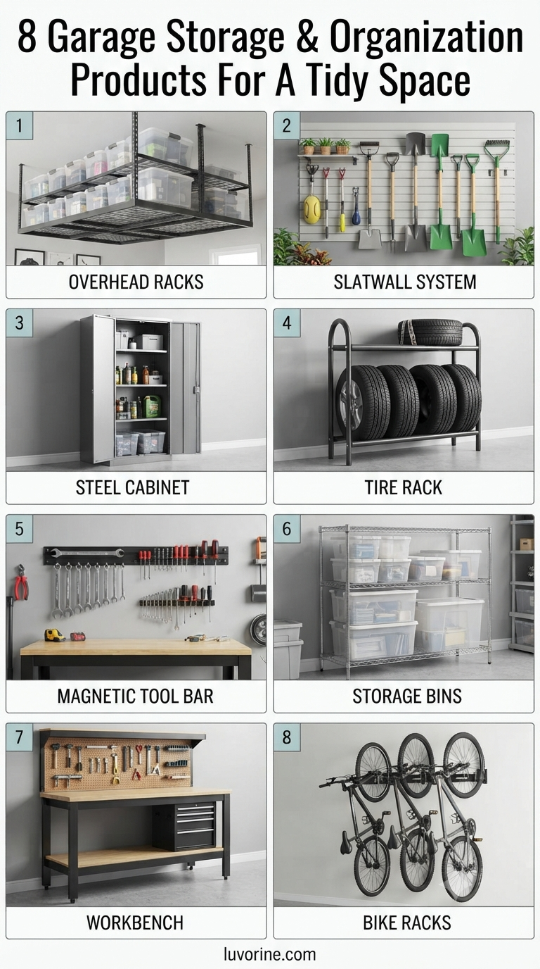 8 Garage Storage & Organization Products For A Tidy Space