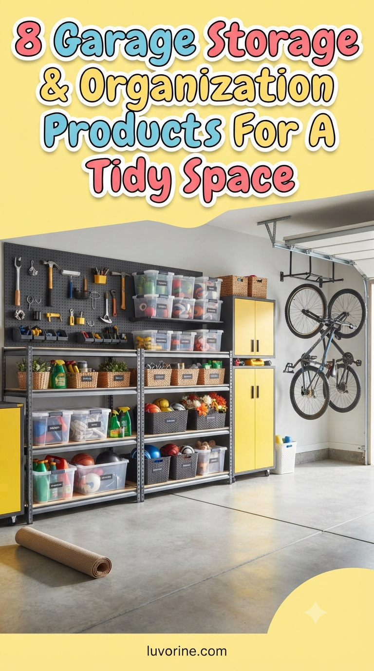 8 Garage Storage & Organization Products For A Tidy Space