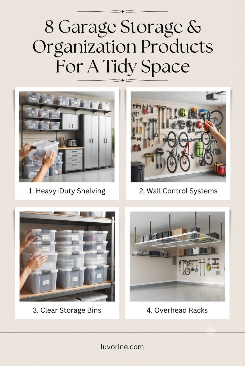 8 Garage Storage & Organization Products For A Tidy Space