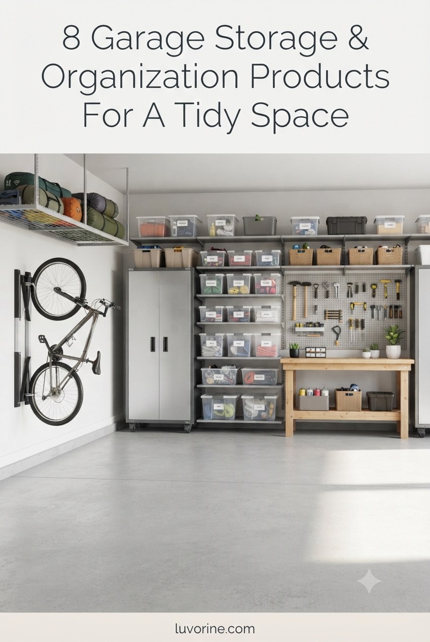 8 Garage Storage & Organization Products For A Tidy Space