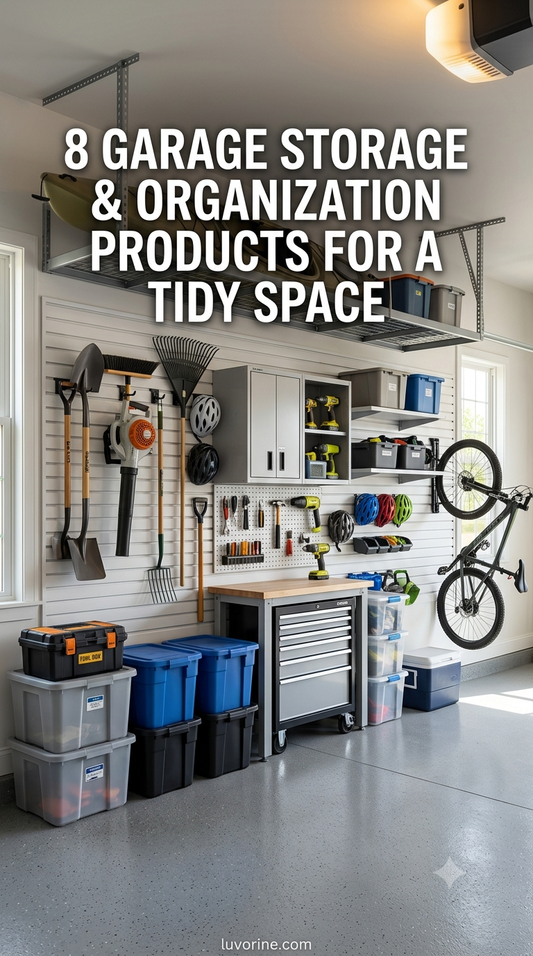 8 Garage Storage & Organization Products For A Tidy Space