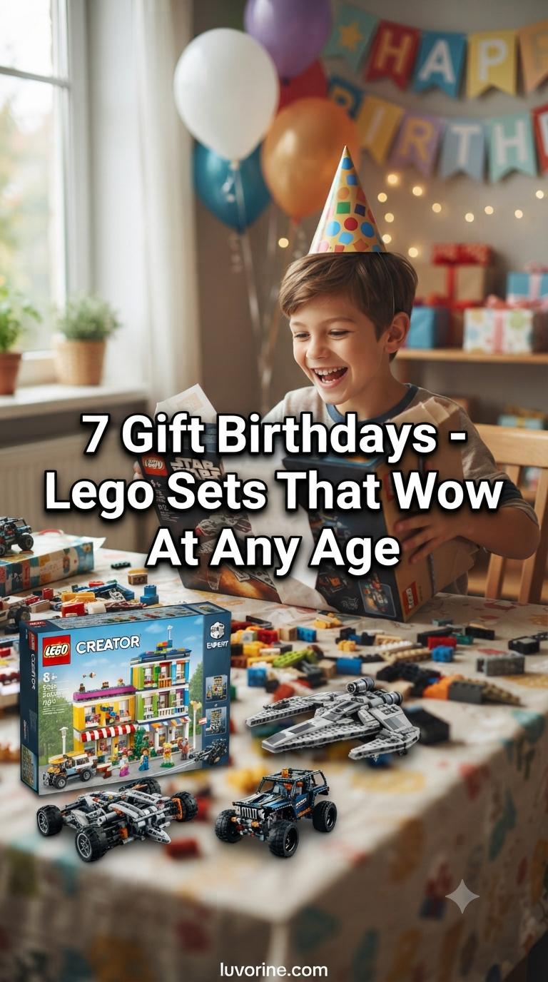 7 Gift Birthdays - Lego Sets That Wow At Any Age