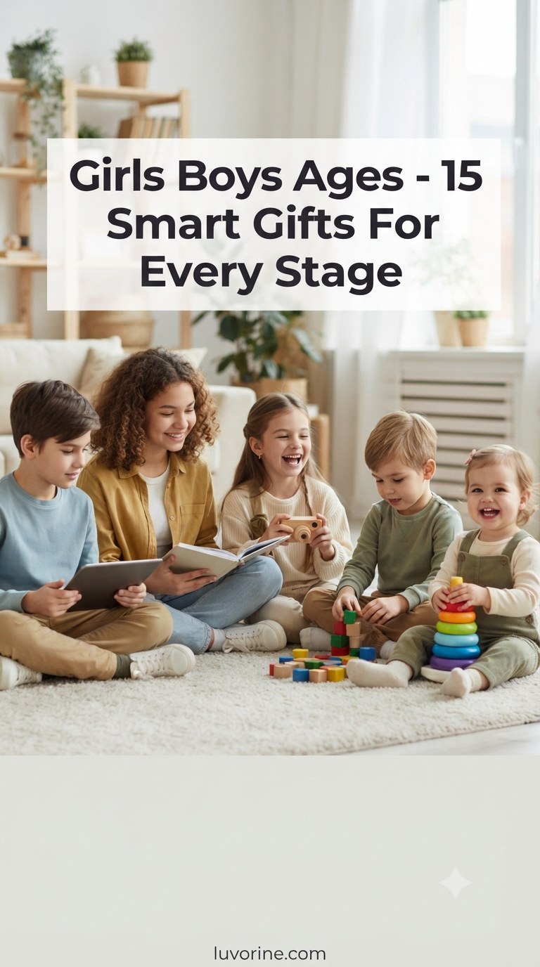 Girls Boys Ages - 15 Smart Gifts For Every Stage