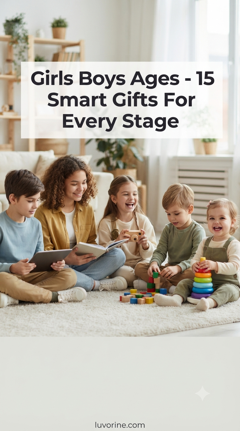 Girls Boys Ages - 15 Smart Gifts For Every Stage