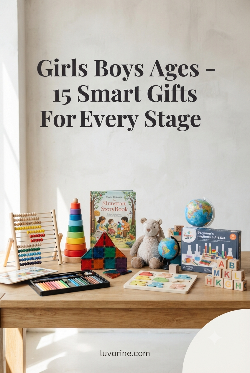 Girls Boys Ages - 15 Smart Gifts For Every Stage