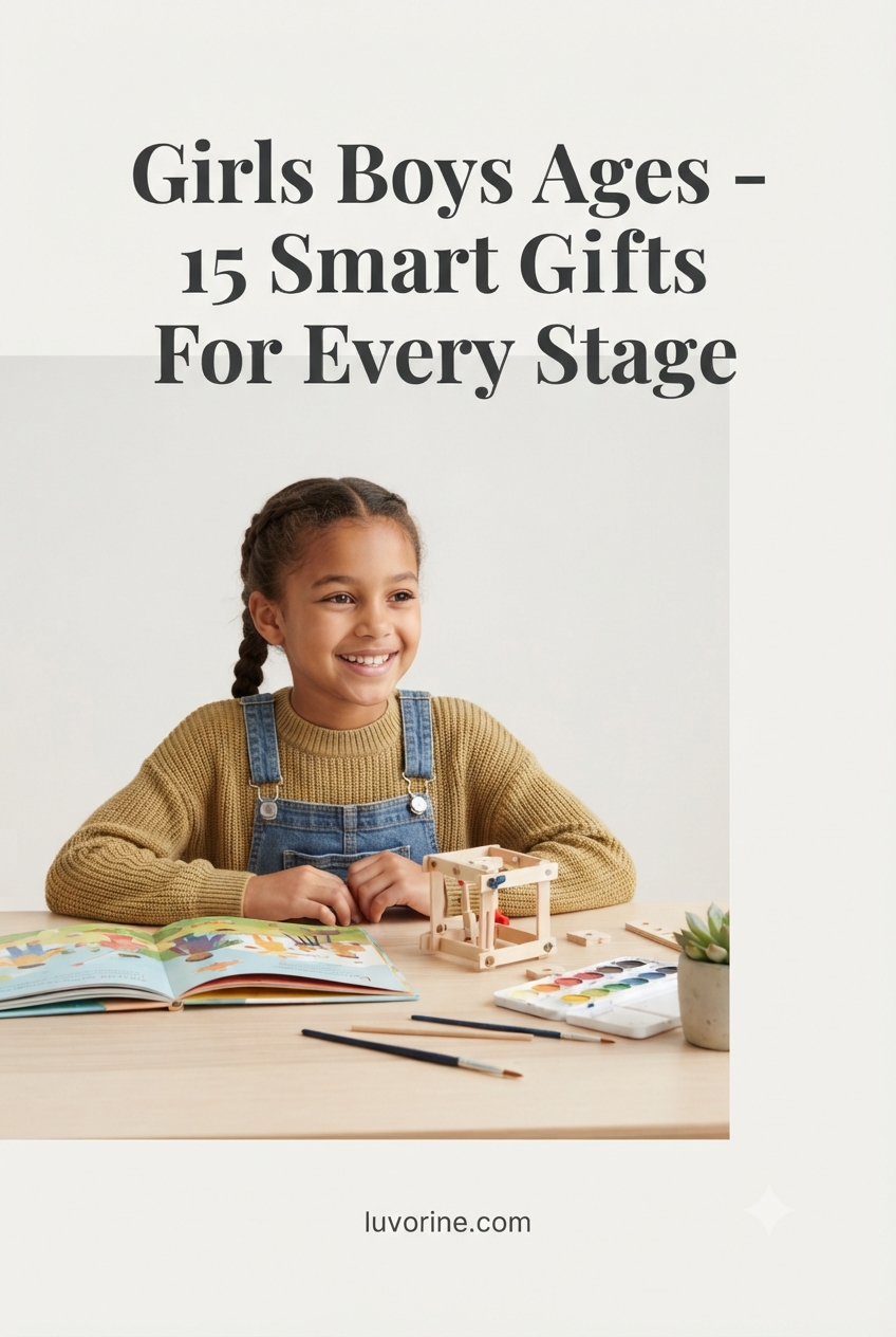 Girls Boys Ages - 15 Smart Gifts For Every Stage
