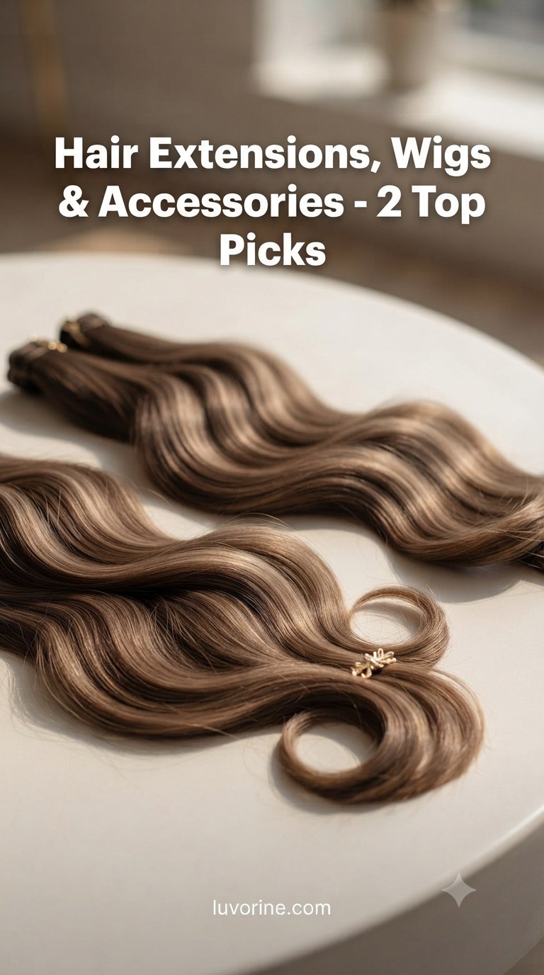 Hair Extensions, Wigs & Accessories - 2 Top Picks